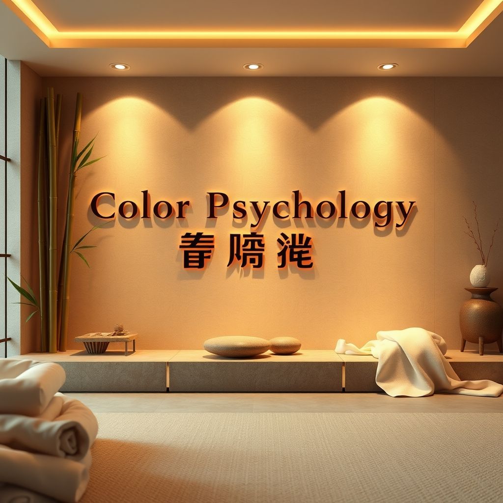 จิตวิทยาสีกับโลโก้ร้านนวด: สร้างภาพลักษณ์ที่ใช่